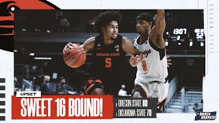 Oklahoma State vs Oregon State  Second Round NCAA tournament extended highlights [upl. by Boswell137]