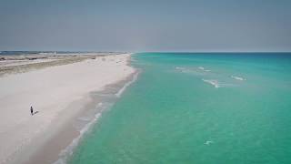 Navarre Beach Florida  A Beautiful quotBirdsEyequot View of Paradise [upl. by Lemahs]