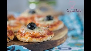 Mini pizza au saumon fumé [upl. by Eelasor]