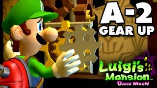 Luigis Mansion Dark Moon  Gloomy Manor  A2 Gear Up Nintendo 3DS Gameplay Walkthrough [upl. by Tildy]