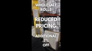 Huge Wholesale Fabric Sale [upl. by Alamak58]