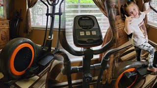 NICEDAY Elliptical Cross Trainer Machine UnboxingSetup amp Review [upl. by Trudi]