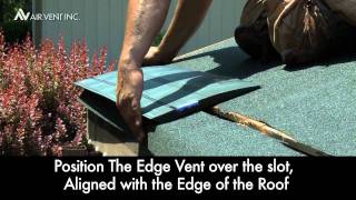 The Edge Vent Installation Overview [upl. by Nattirb81]