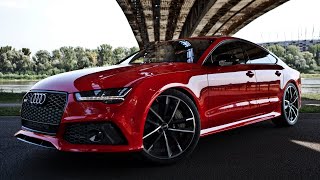 2017 605hp Audi RS7 Performance  details launch acceleration interior [upl. by Odidnac]