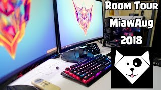 Room Tour 2018  MiawAug Gaming Room [upl. by Cavit]