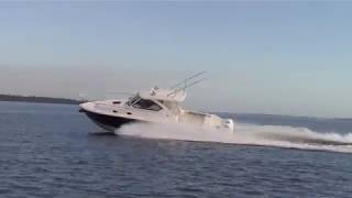 Pursuit 325 Offshore Series ride and tour [upl. by Nueormahc]