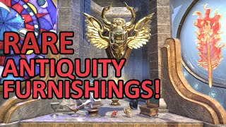 Previewing ALL the New ESO Greymoor Antiquity Furnishings [upl. by Micro]