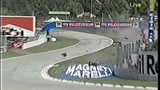 San Marino GP 1994 Saturday Qualifying 3 Ratzenberger Accident Investigation [upl. by Olsen]