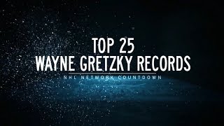 NHL Network Countdown Top 25 Wayne Gretzky Records [upl. by Neryt]