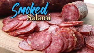 How to make a Smoked Salami [upl. by Ecirtnom]