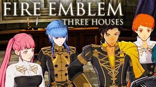 Fire Emblem Three Houses  Official quotWelcome to the Golden Deer Housequot Reveal Trailer [upl. by Kingsbury609]