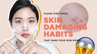 😱10 Skincare Mistakes That Make Your Acne Worse amp Sensitize Your Skin [upl. by Aivitnahs126]