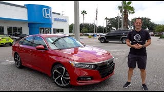 Is the 2019 Honda Accord Sport 15T the BEST midsize sedan VALUE [upl. by Nemhauser573]