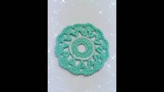 Motif crochet  flower decorative knitting [upl. by Lletnwahs186]