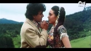 Pucho Zara Pucho  Aamir Khan Karisma Kapoor  Alka Yagnik Kumar Sanu  Raja Hindustani [upl. by Gearard]