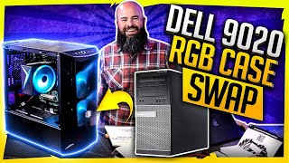 2021 Easiest Dell Optiplex 9020 to ARGB Case Swap  MB311L [upl. by Eceirtal604]