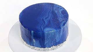 HOW TO MAKE A MIRROR GLAZE CAKE │ CAKE DECORATING amp RECIPES │ CAKES BY MK [upl. by Zeralda]