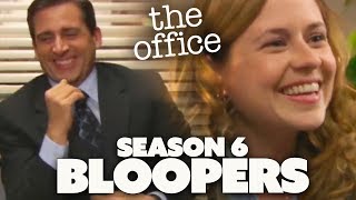 Season 6 BLOOPERS  The Office US  Comedy Bites [upl. by Hilbert]