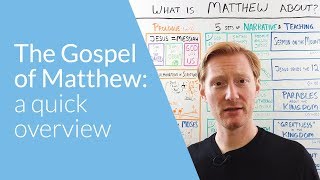 The Gospel of Matthew Overview  Whiteboard Bible Study [upl. by Odravde]