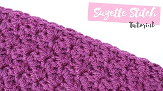 CROCHET How to crochet the Suzette stitch  Bella Coco [upl. by Georgeta889]