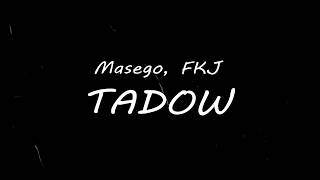 Masego  FKJ  Tadow lyrics [upl. by Wernick]