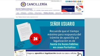 ¿Cómo apostillar un documento online [upl. by Armillas4]