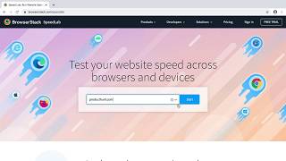 SpeedLab by BrowserStack  Test your website speed across multiple browsers and devices [upl. by Uttica]