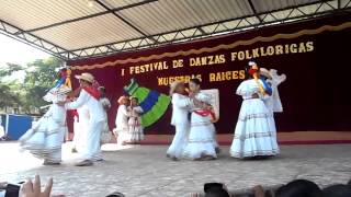 EL PALITO VERDE  DANZA FOLKLORICA honduras potrerillos cortes [upl. by Nylicaj]