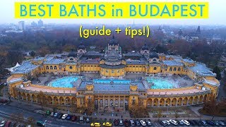 Best Baths in Budapest Hungary [upl. by Anabel]