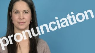 How to Pronounce PRONUNCIATION in American English [upl. by Adnilemre]