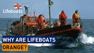 Why are RNLI lifeboats orange [upl. by Sire]