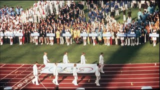 Munich 1972 Opening Ceremony of the XX Olympic Games [upl. by Aleafar]