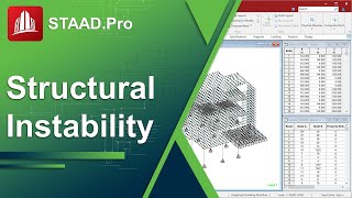 Structural Instabilities and Zero Stiffness Problems in STAADPro [upl. by Diehl]