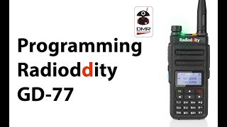 Programming the Radioddity GD77 [upl. by Sedgewake]