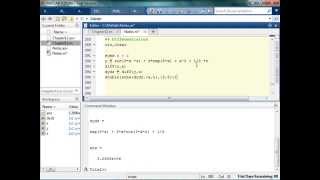 Symbolic Differentiation and Integration in MATLAB [upl. by Kopp372]