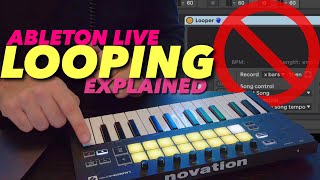 Ableton Live LOOPING EXPLAINED  Music Production Tutorial [upl. by Archibald659]