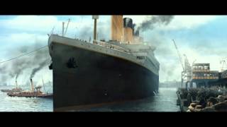 Titanic 3D  The Boat Leaving The Port  Official Clip HD [upl. by Alicea]