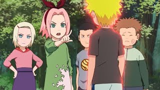 Kid Sakura And Everyone Questions Naruto For An Outsider [upl. by Marzi738]