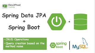 Spring Data JPA with Spring Boot  Dev2Prod Coding [upl. by Galatea]