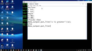 PLSQL Hello World Program  how to run PL SQL program  OrientBits [upl. by Cosme989]