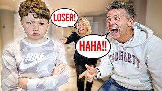 Making EVERYONE Ignore My Little Brother For 24 HOURS prank [upl. by Jenei126]