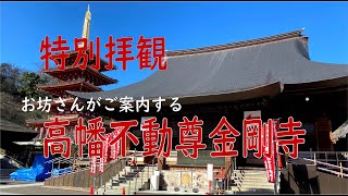 特別拝観！お坊さんが案内する『高幡不動尊金剛寺』 [upl. by Sokin]