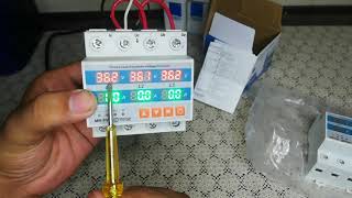 3 phase under and over voltage Protector relay [upl. by Krawczyk]