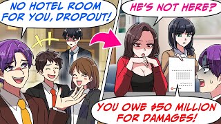 The CEOs Son on Purpose Didnt Book Me a Hotel Room for the Work Trip But…RomCom Manga Dub [upl. by Ramor]