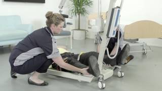 Aidacare Training Video  Manual Handling  Floor Lift [upl. by Germaun]