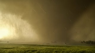 TOO CLOSE TO EF4 TORNADO  Inside Debris Cloud in 4K [upl. by Ahsinehs]