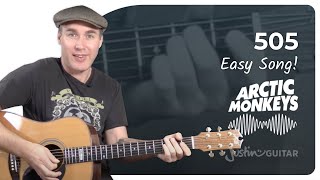 505 Easy Guitar Lesson  Arctic Monkeys [upl. by Ellynad726]