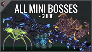 Calamity Mod All Mini Bosses  Guide [upl. by Sihonn]