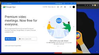 How to Download Google Meet for PC Windows 1110 [upl. by Ssirk]