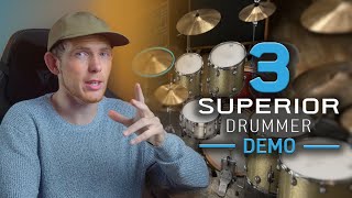 Superior Drummer 3 Overview amp Demo  Toontrack Drum Plugin [upl. by Kroy725]